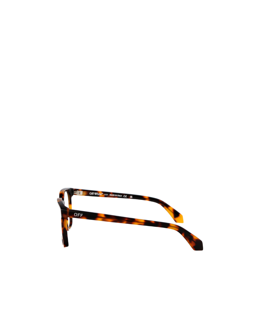 Shop Off-white Logo-print Square-frame Glasses In White