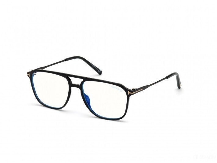 Tom Ford Thick Aviator Glasses In White
