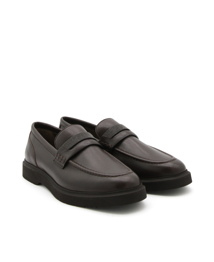 Brunello Cucinelli Polished-finish Loafers