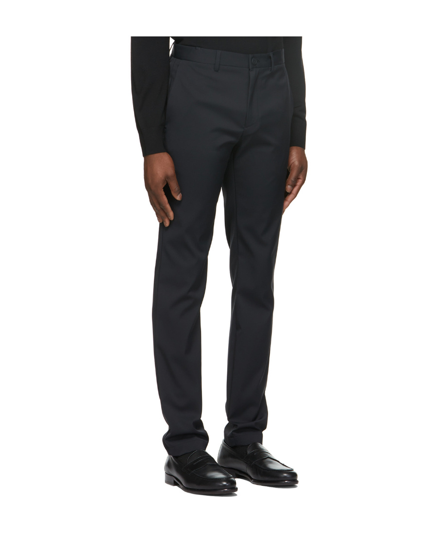 Theory Belt Loop Dress Trousers In Black