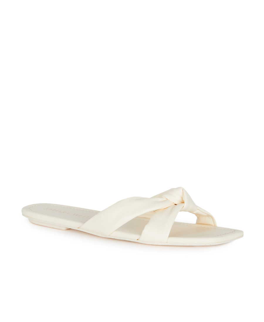Stuart Weitzman Slippers In White