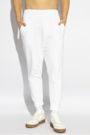 DSQUARED2 LOGO-EMBROIDERED TRACK PANTS