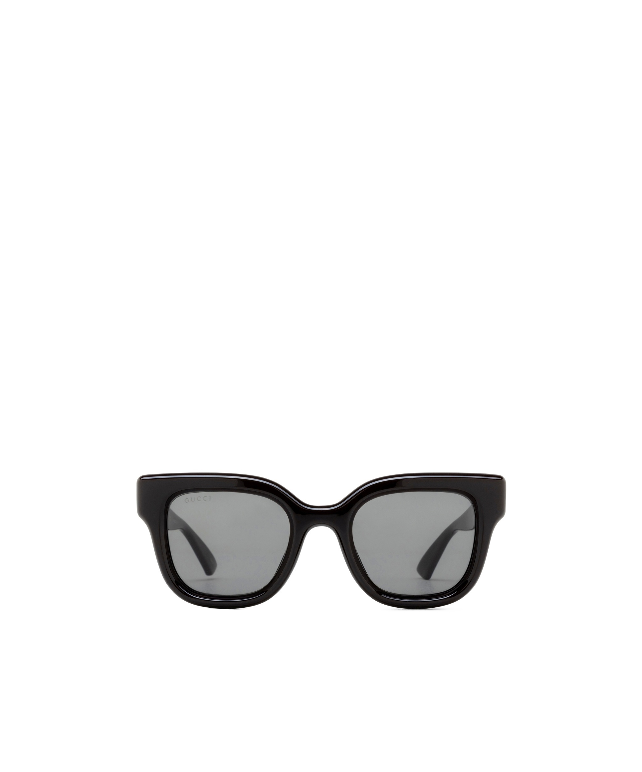 Gucci Geometric Frame Sunglasses In Gray