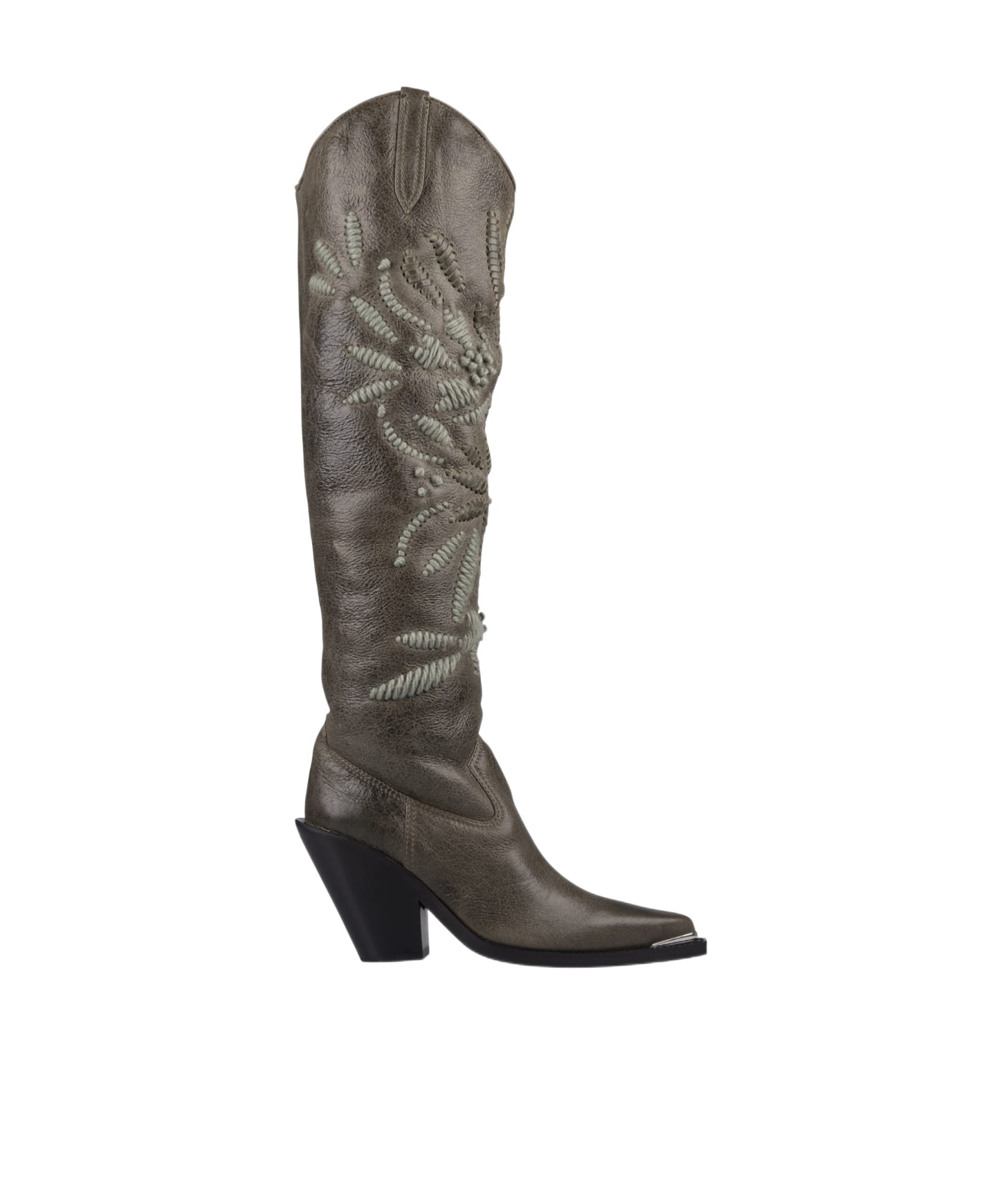 ERMANNO SCERVINO ROUND-HEAD BOOTS 