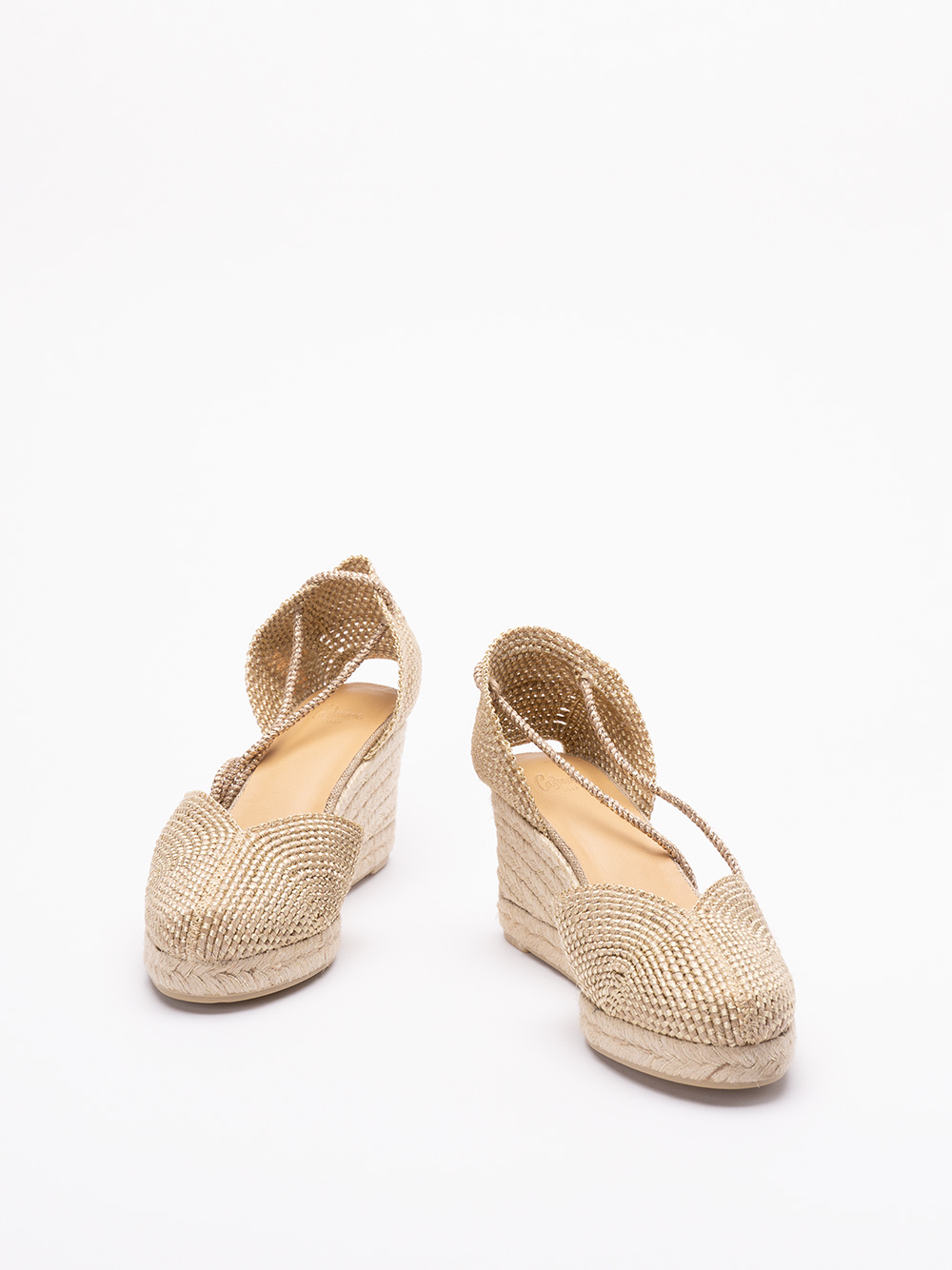 Castaã±er Castañer Cora/6/256 Wedge Espadrilles In Brown