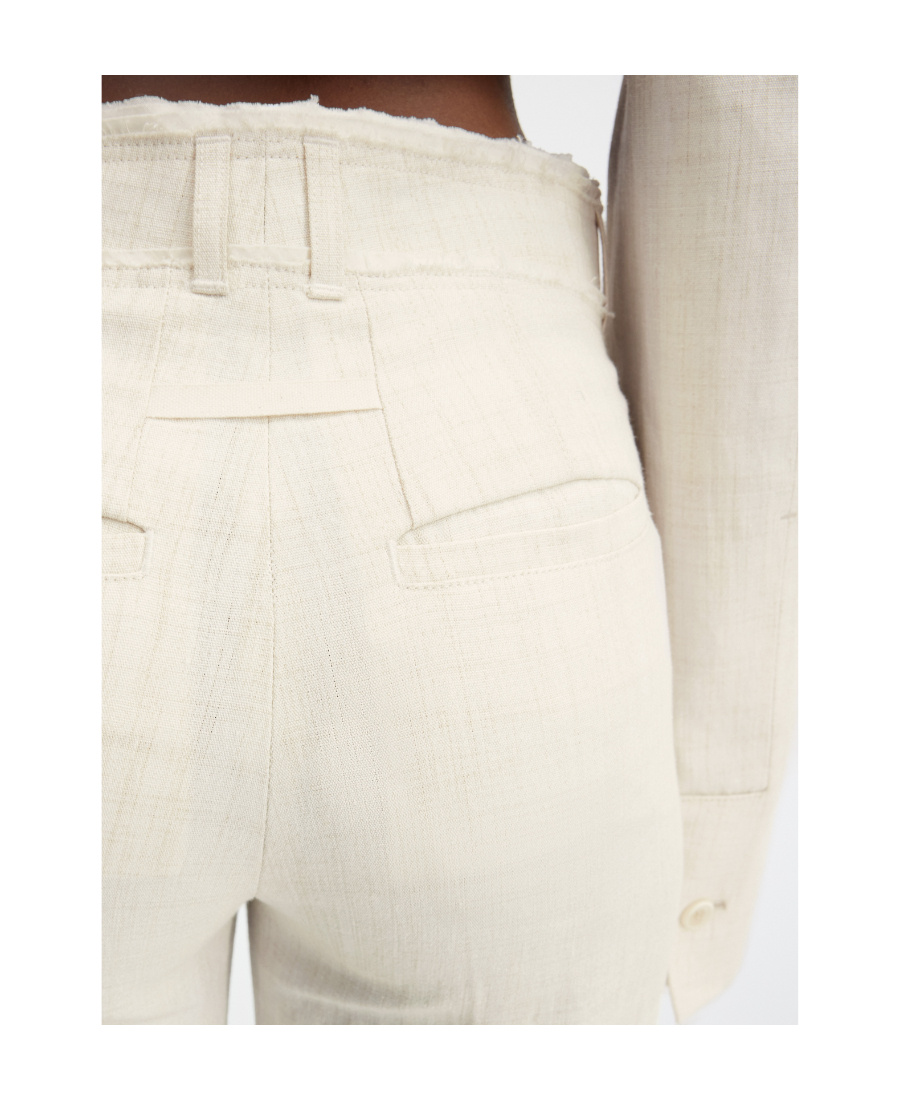 Jacquemus Le Pantalon Ficelle In White