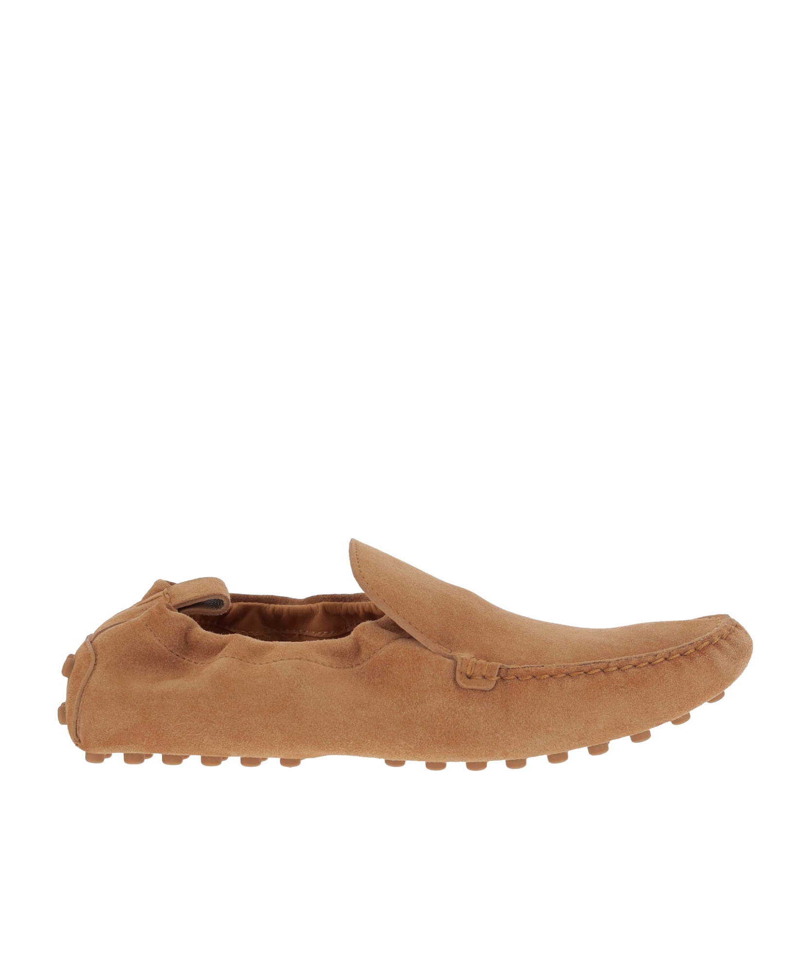Tod's Suede Gommino Loafers In Brown