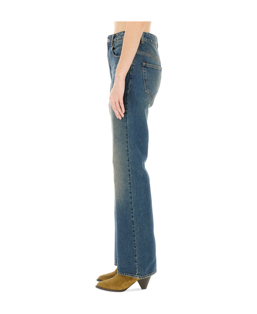 Isabel Marant Belvira Flared Jeans In Blue