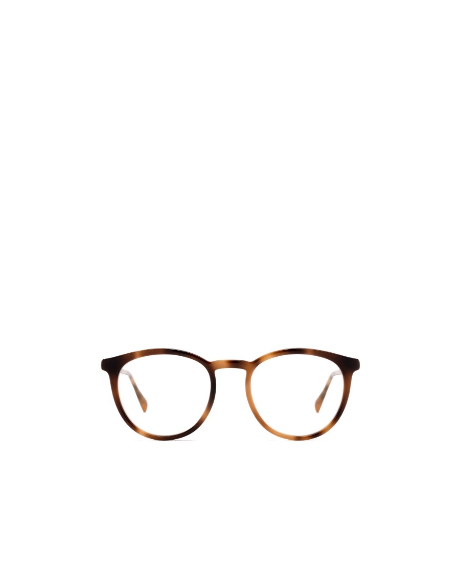 Mykita Davu Round-frame Glasses In Brown