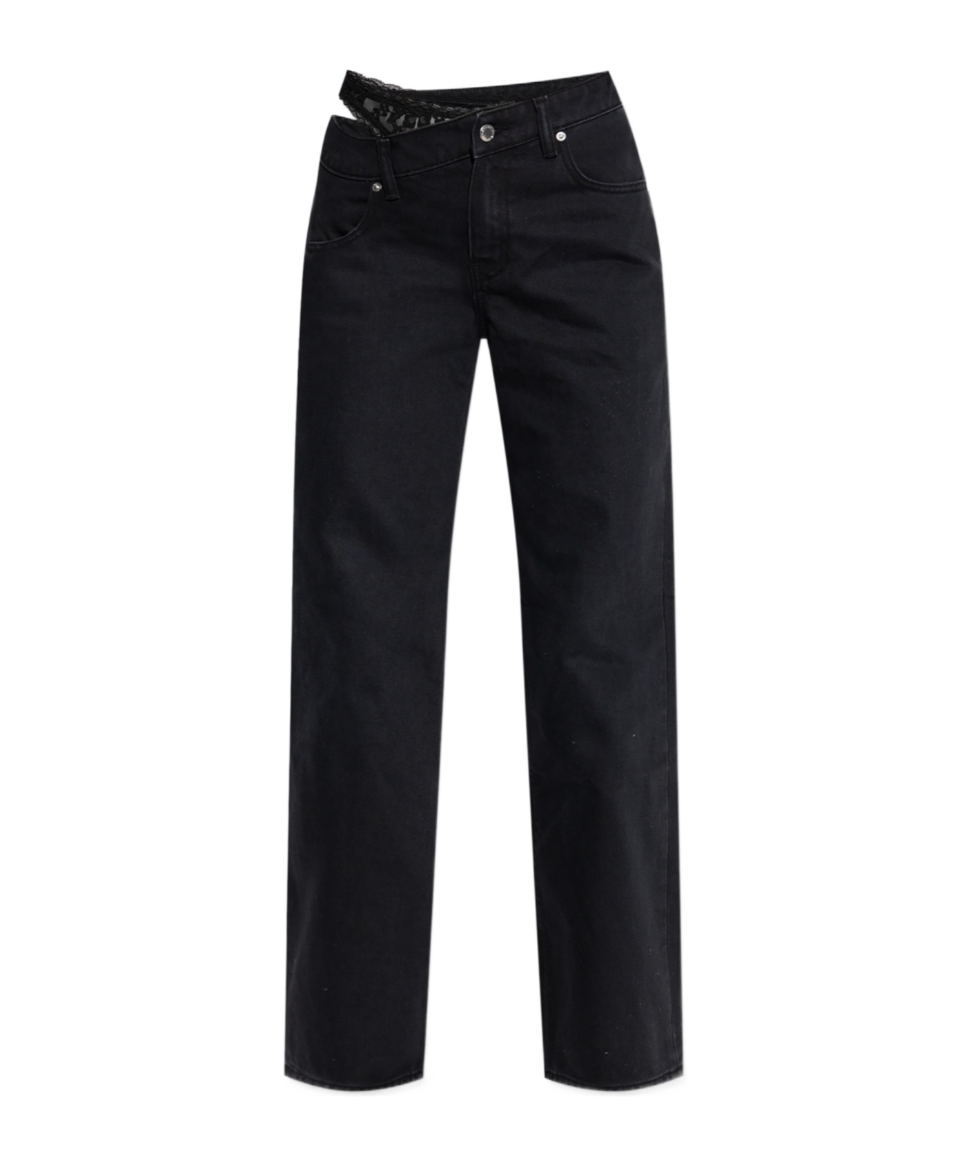 Alexander Wang Belt-loop Jeans In Black