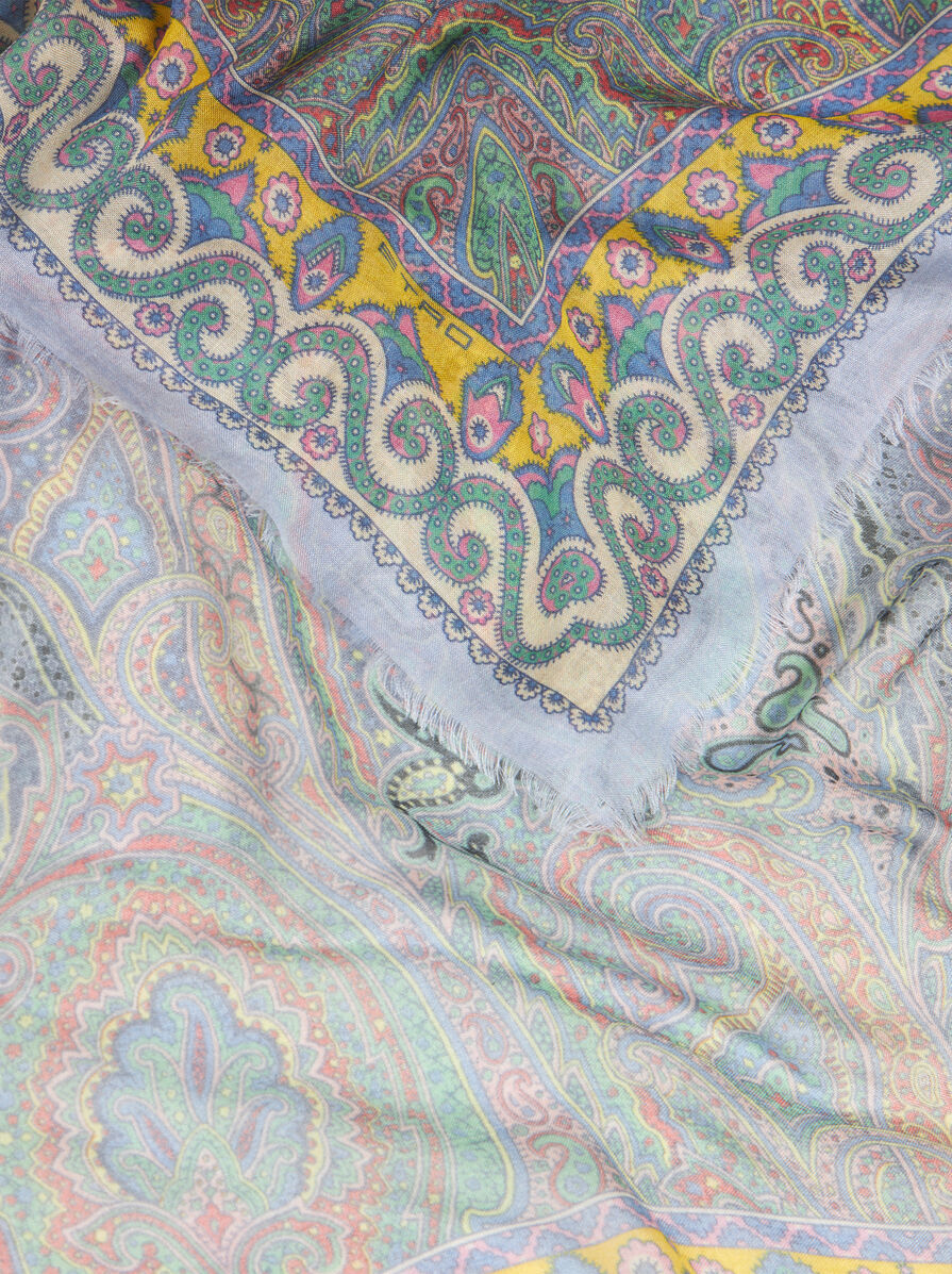 Etro Square Scarf In Multi