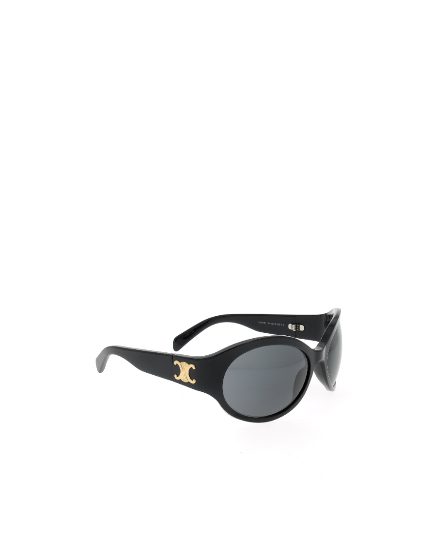 Celine Tinted Round-frame Sunglasses In Gray