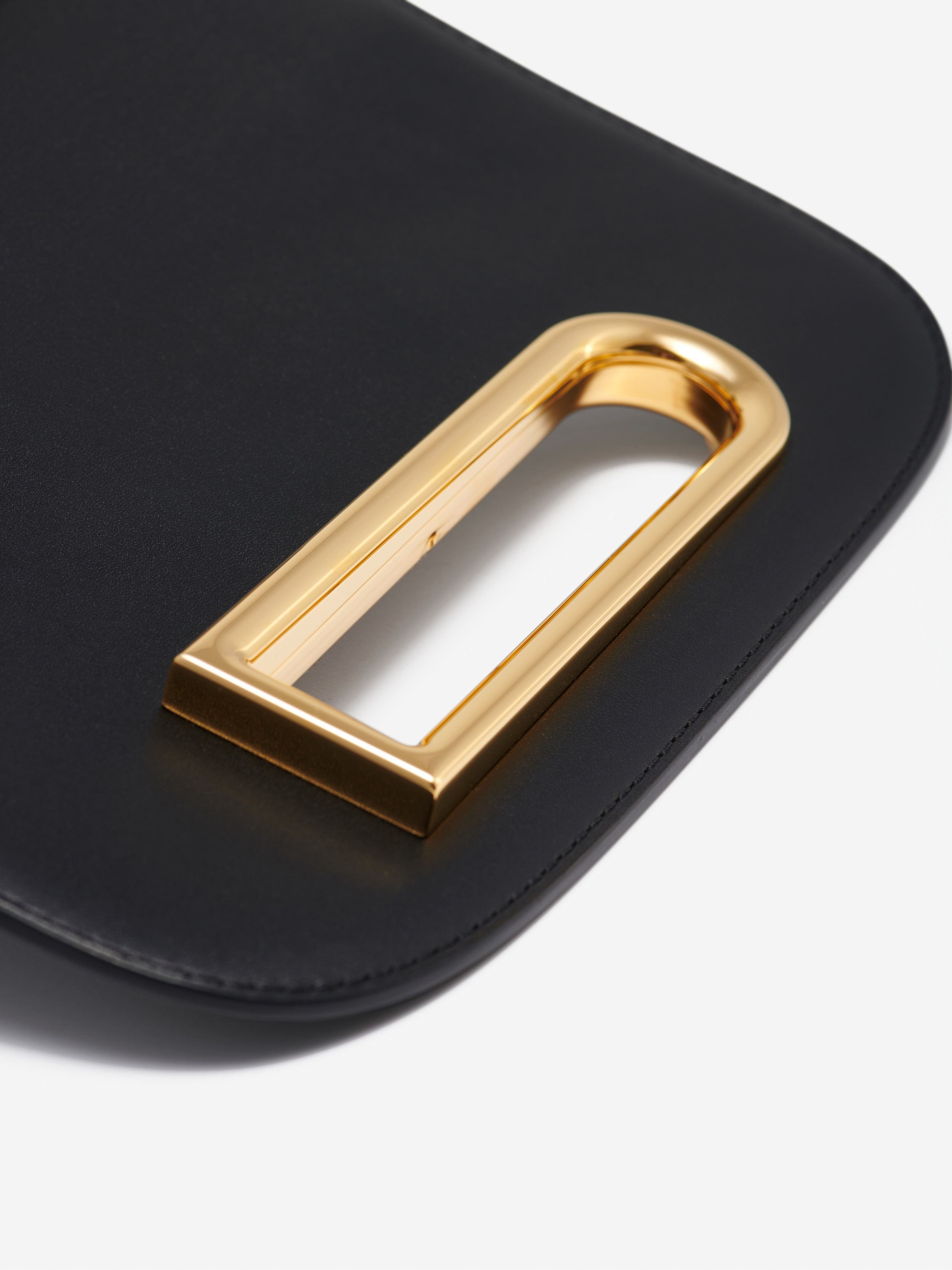 DELVAUX SMALL LINGOT LEATHER SHOULDER BAG