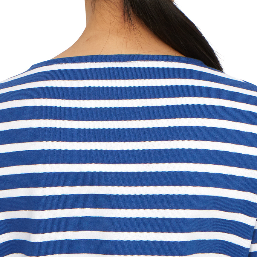 Saint James Striped Graphic T-shirt In Multi