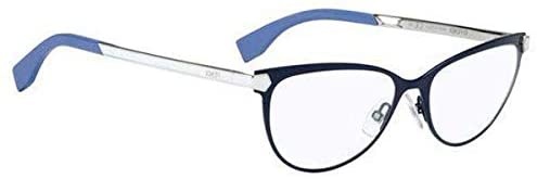 Fendi Logo Detail Flat Lens In Blue