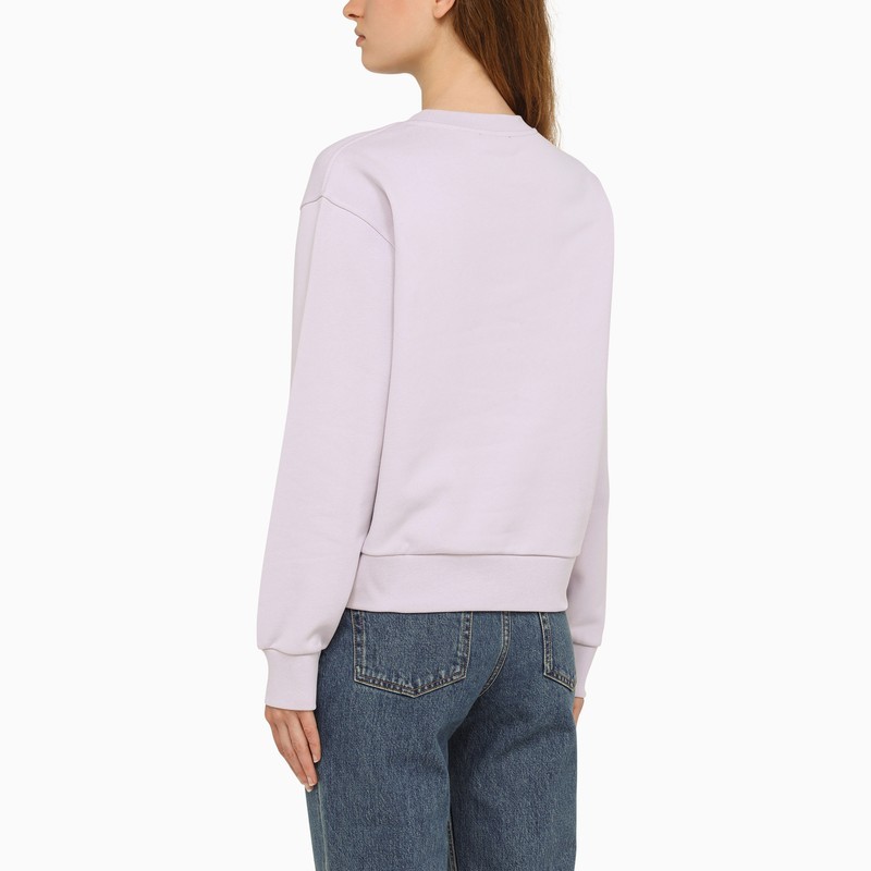 Apc Long-sleeved Sweater In Purple