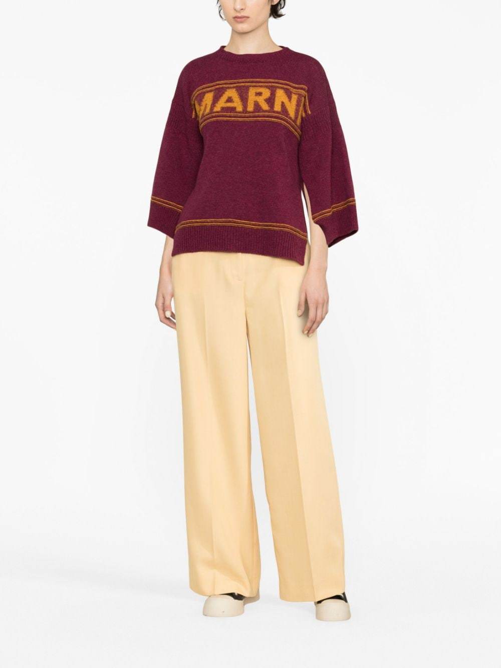 Marni Wool Knitwear In Red