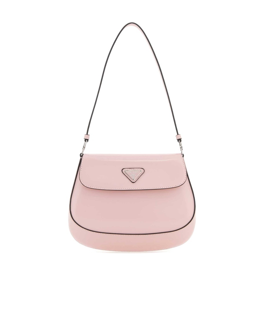 Prada Logo Handbag In Pink