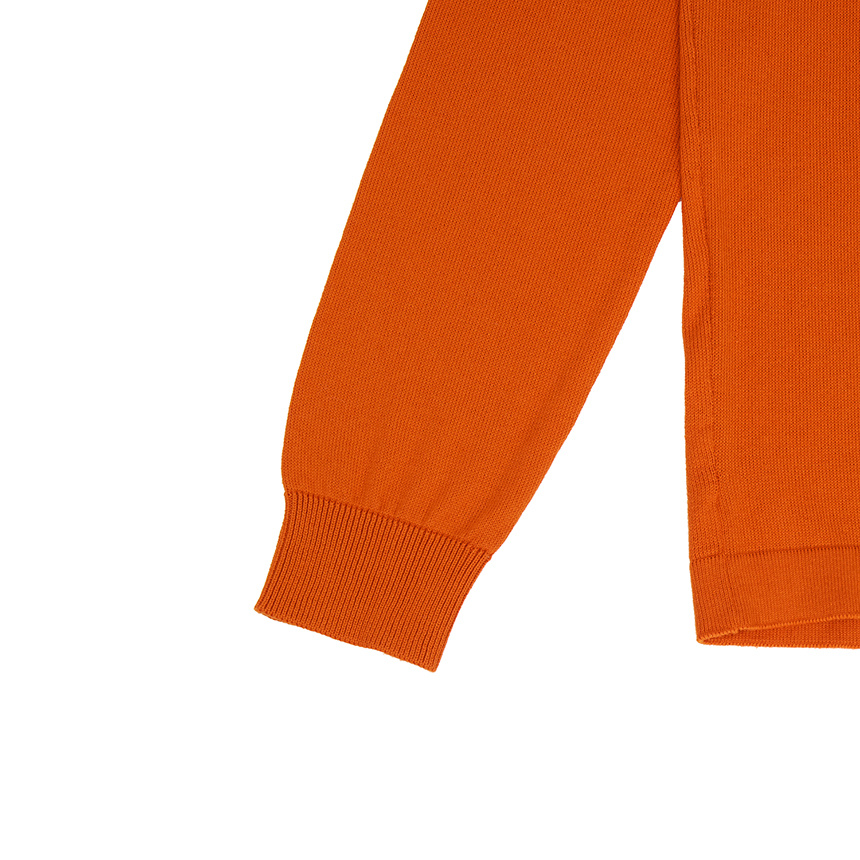 C.p. Company Logo-plaque Cotton Sweatshirt In Orange