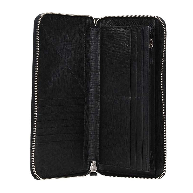 Fendi Long Wallet In Black