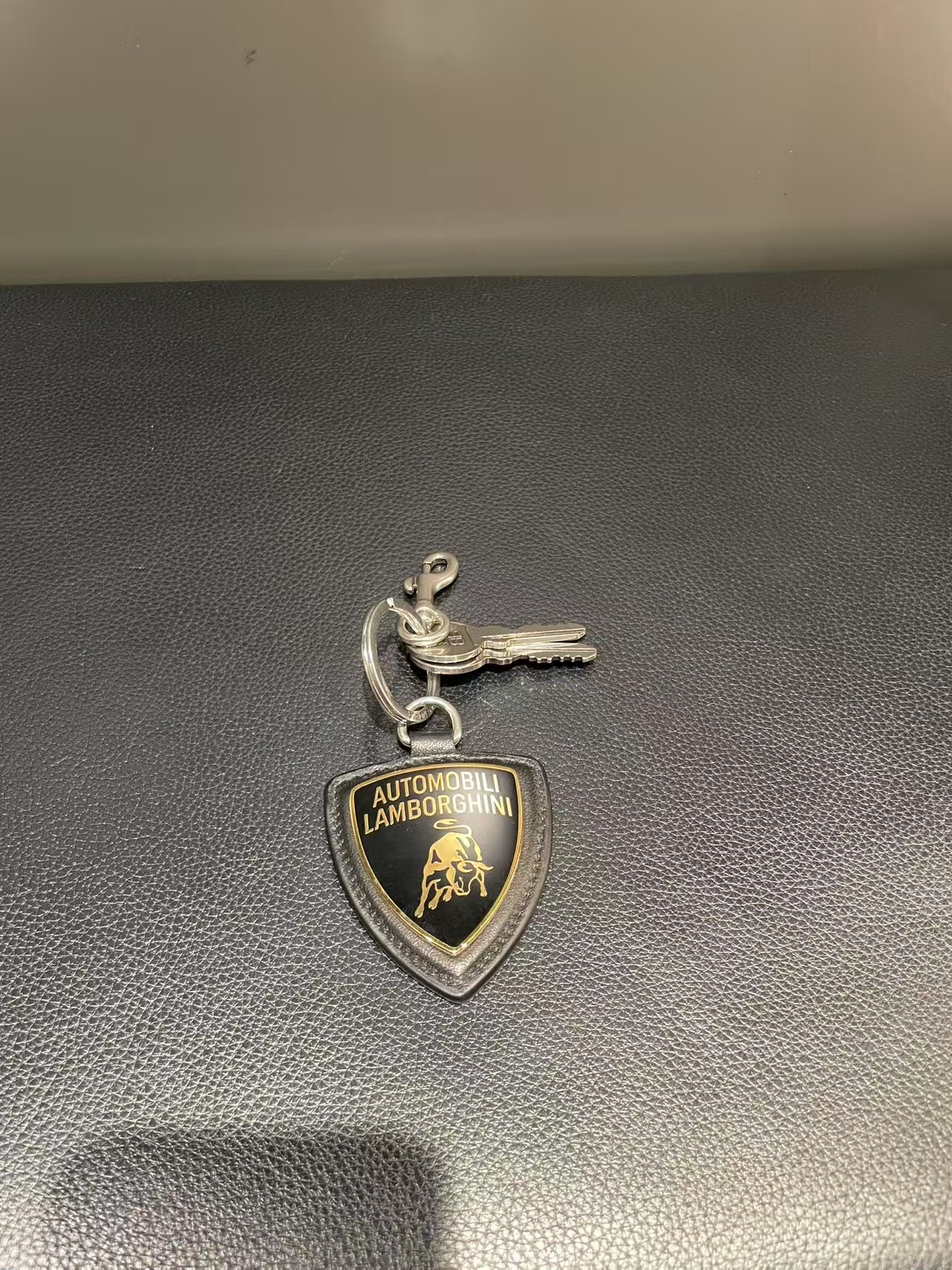 Balenciaga Logo Keychain