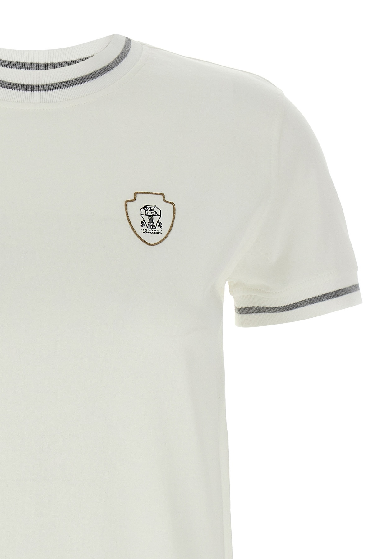 Brunello Cucinelli Short-sleeved T-shirt In White