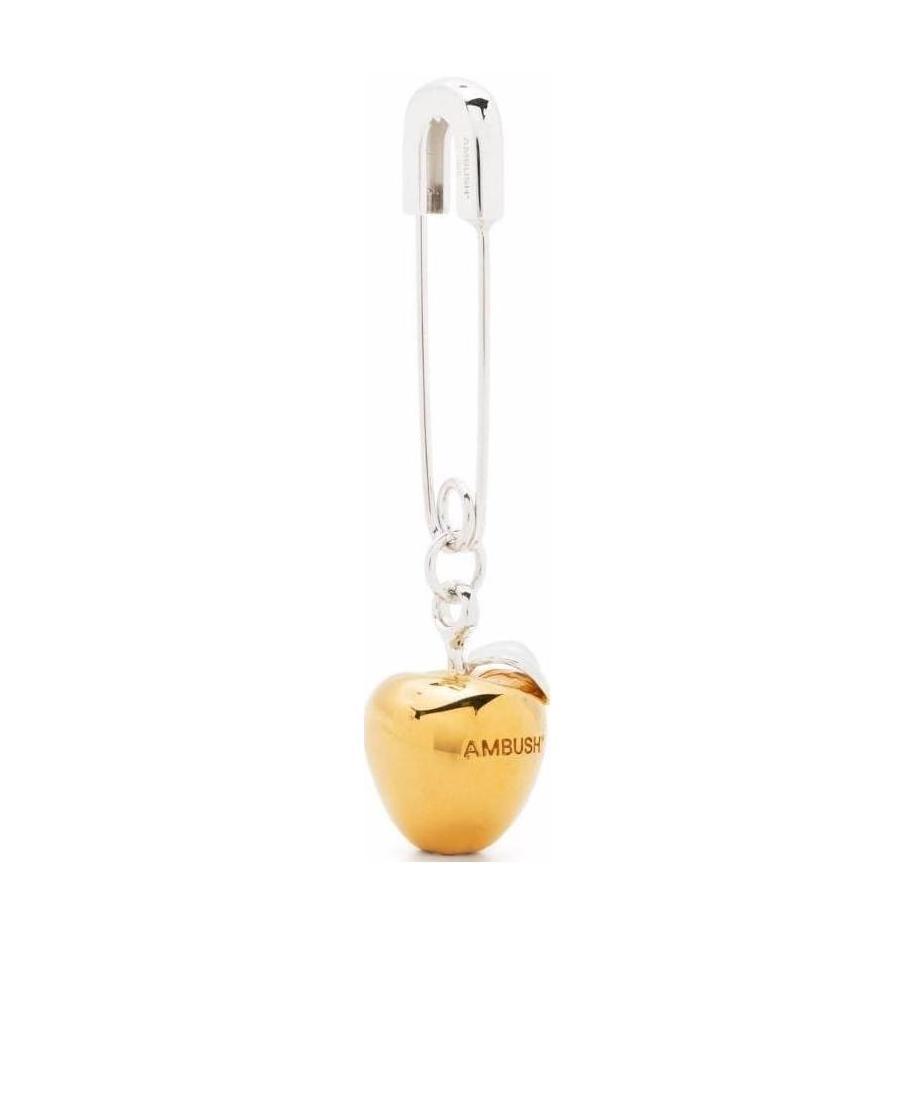 Ambush Apple Charm Earring Gold No Color In White