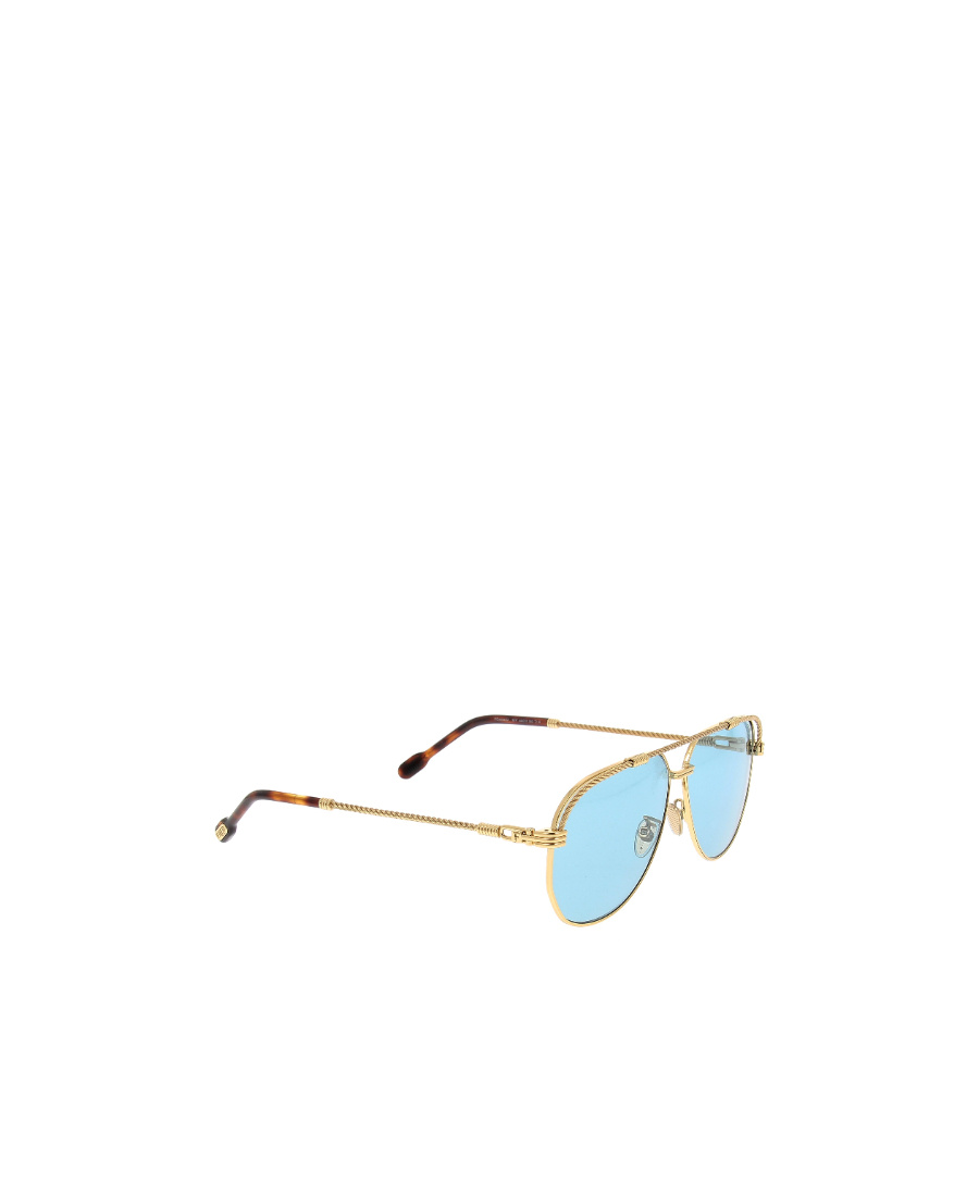 Fred Logo Sunglasses In Blue