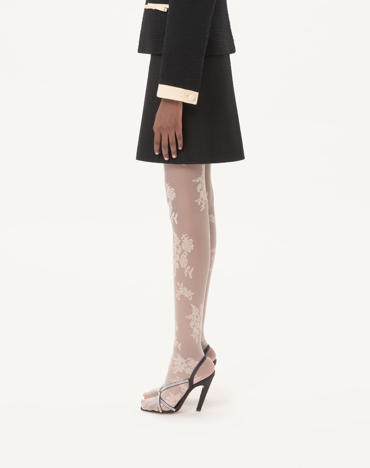 Valentino Bow Skirt In Black