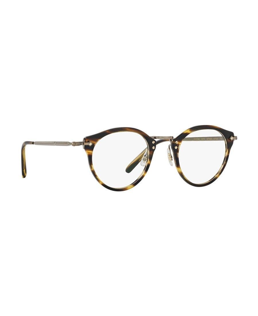 Oliver Peoples Op-505 Round Frame Glasses In White