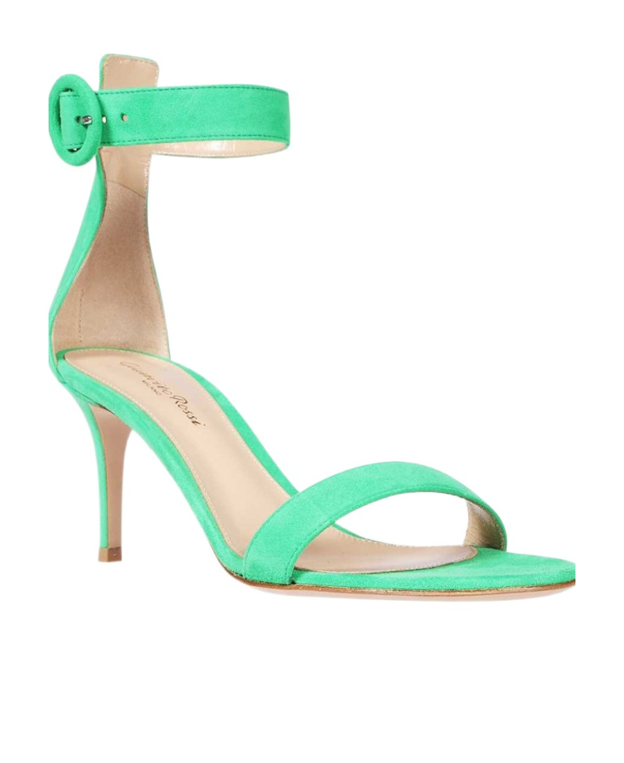Gianvito Rossi Micro-standard High-heel Sandals In Green