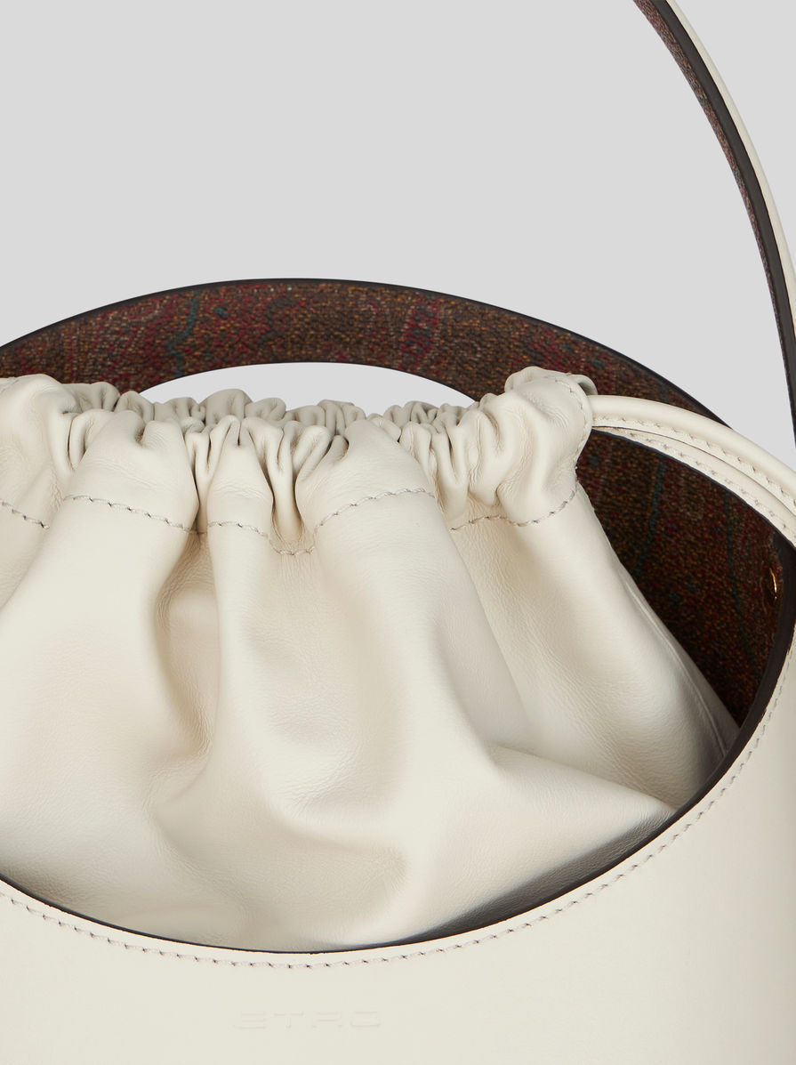 Etro Medium Saturno Leather Bucket Bag