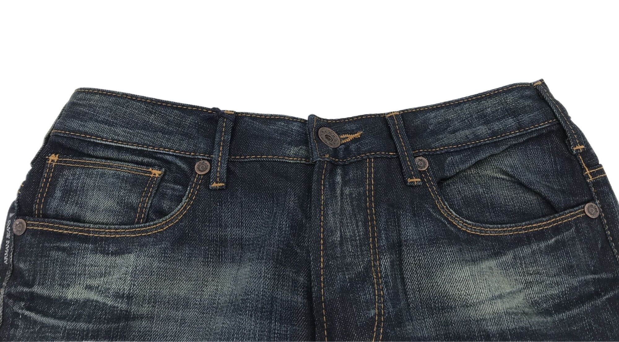 ARMANI JEANS LOGO DETAILS JEANS