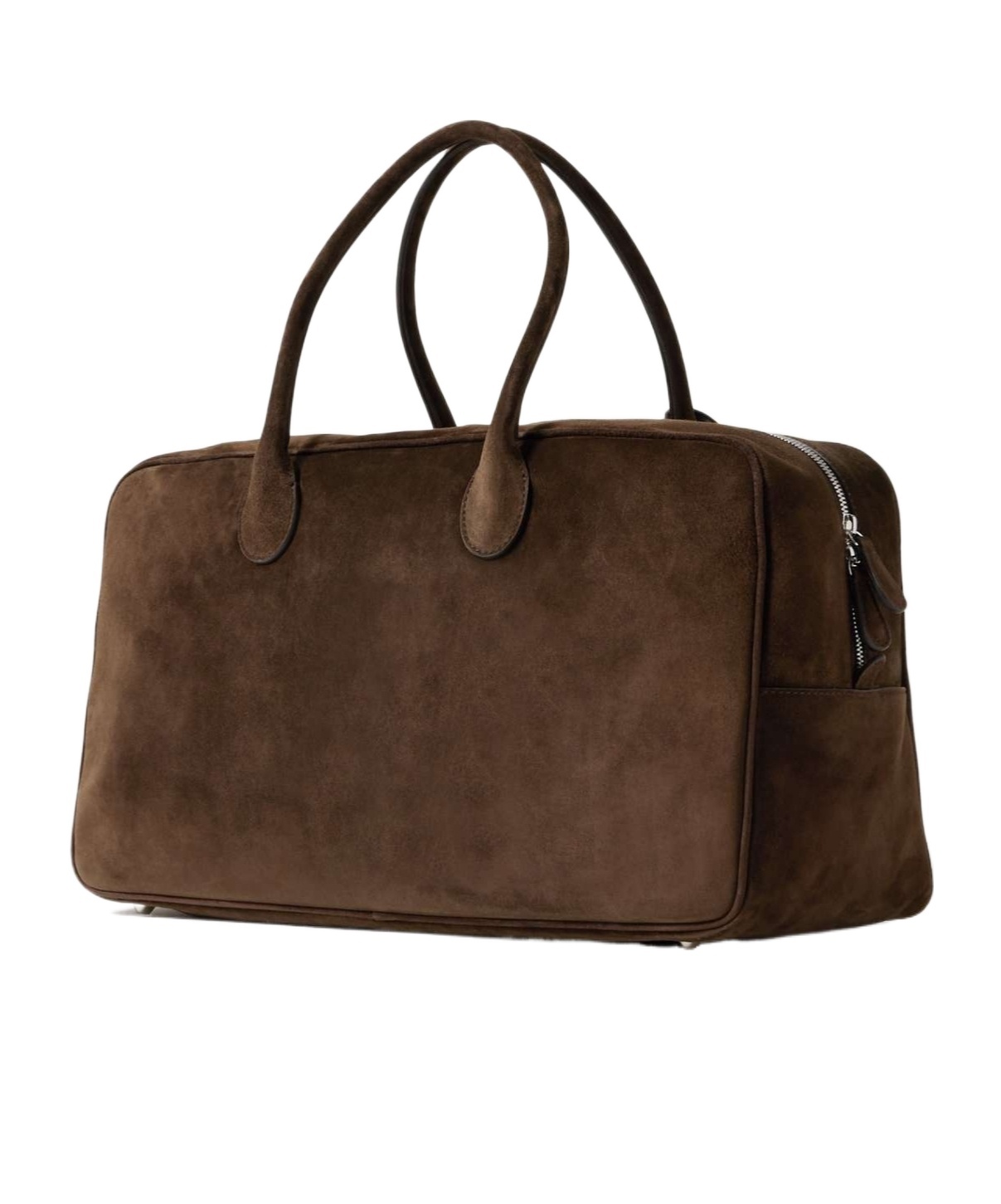 Magda Butrym Brigitte Large Leather-trimmed Suede Tote In Green