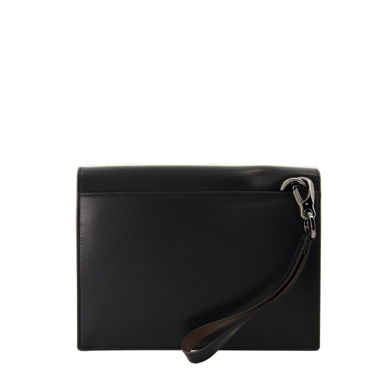 VALENTINO GARAVANI VALENTINO VLOGO PLAQUE CLUTCH BAG 