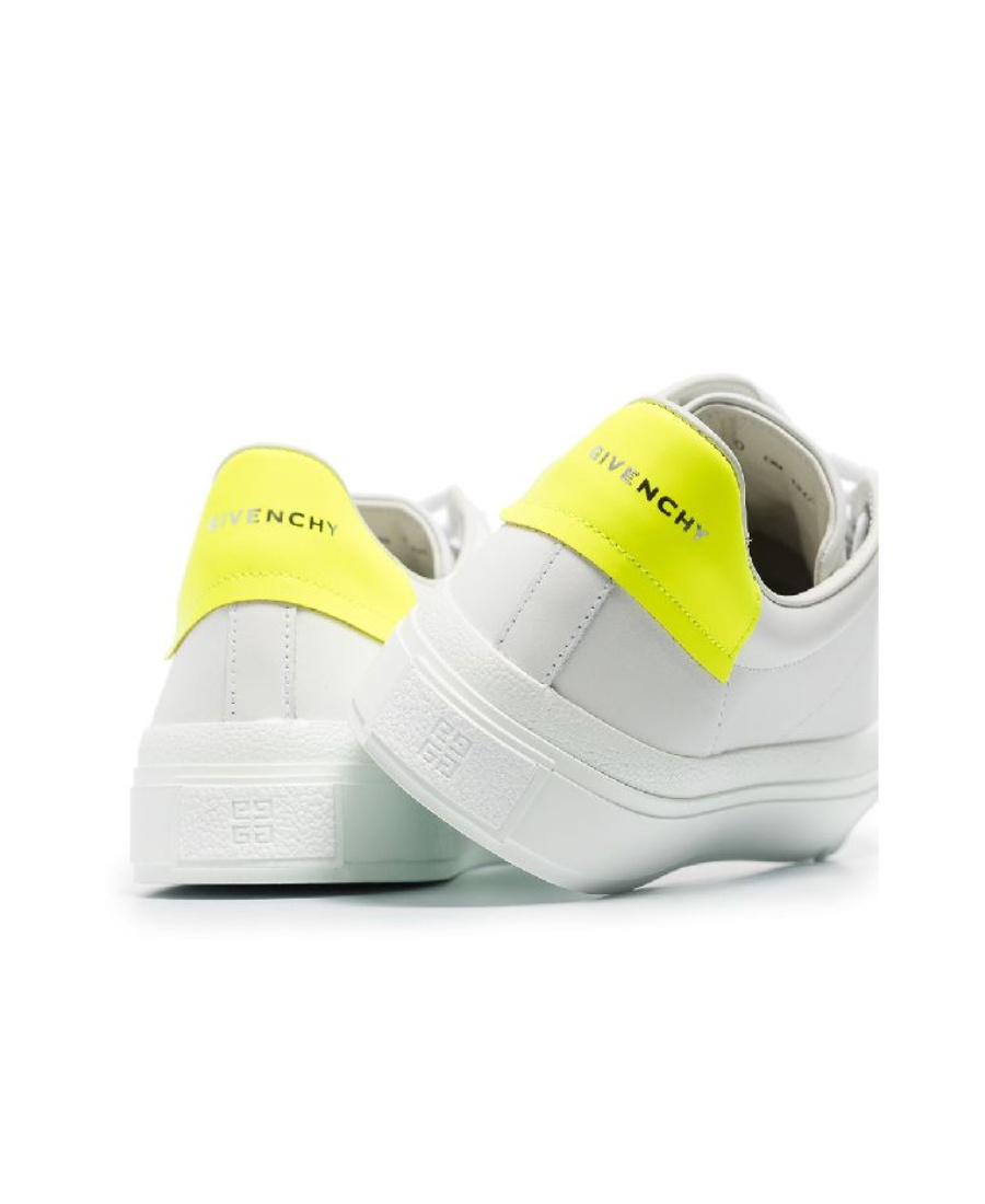 Givenchy City Court Lt Snkr Lcup Neon Tb In White