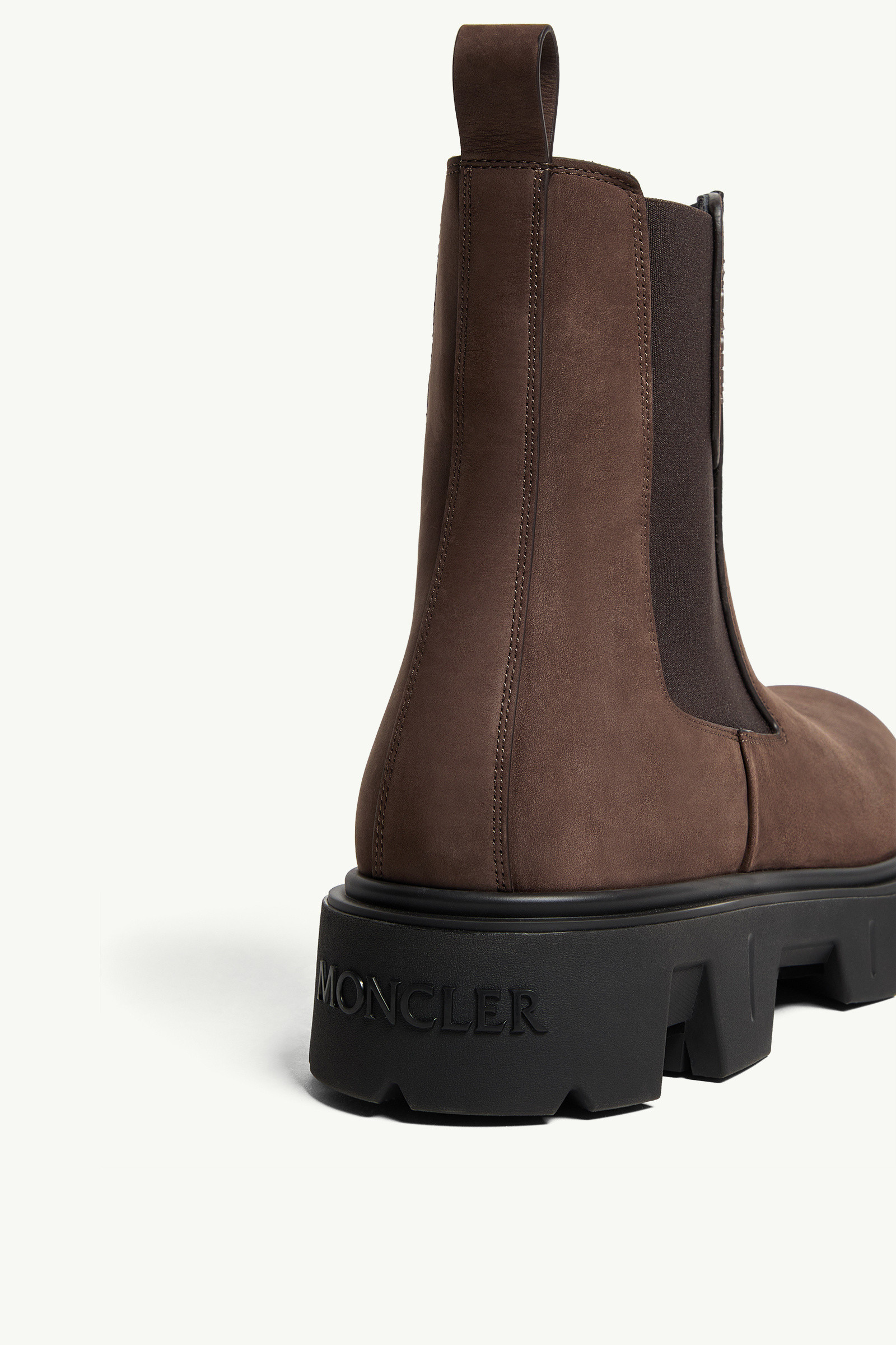 Moncler Peak City Chelsea Ankle Boots Sneakers Brown