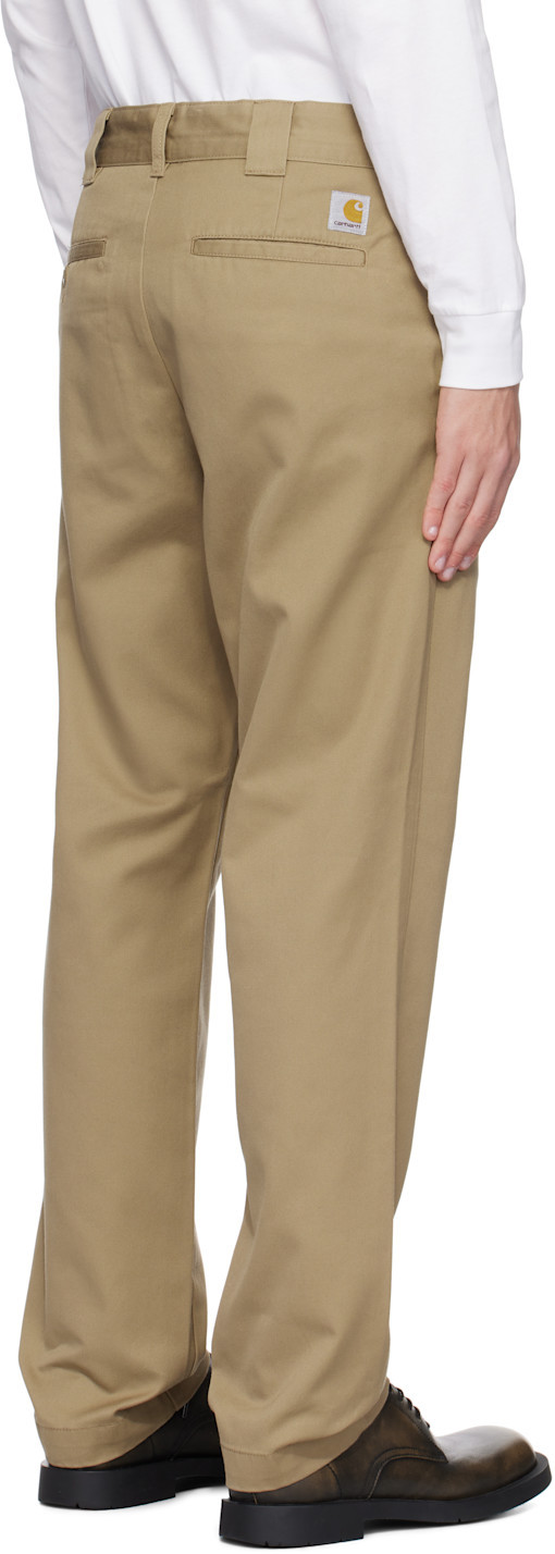 Carhartt Belt-loop Casual Pants In Brown