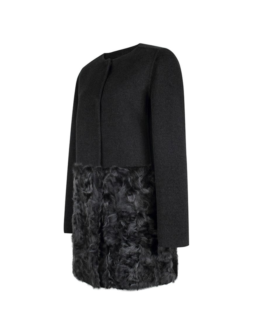 Max Mara Logo Casual Jacket In Black