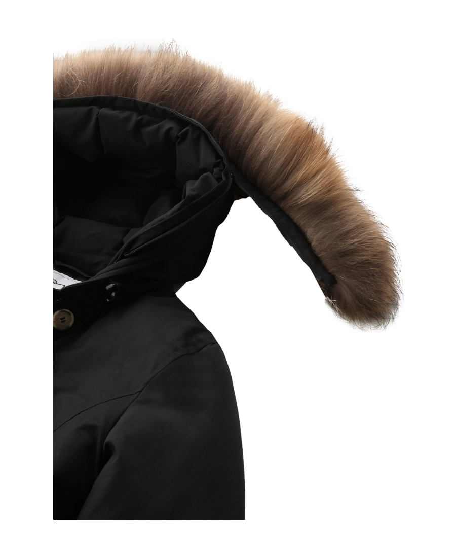 WOOLRICH DETACHABLE WOOL COLLAR PARKER COAT