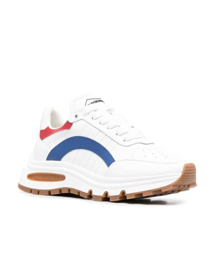 Dsquared2 Colour-block Chunky Sneakers In White