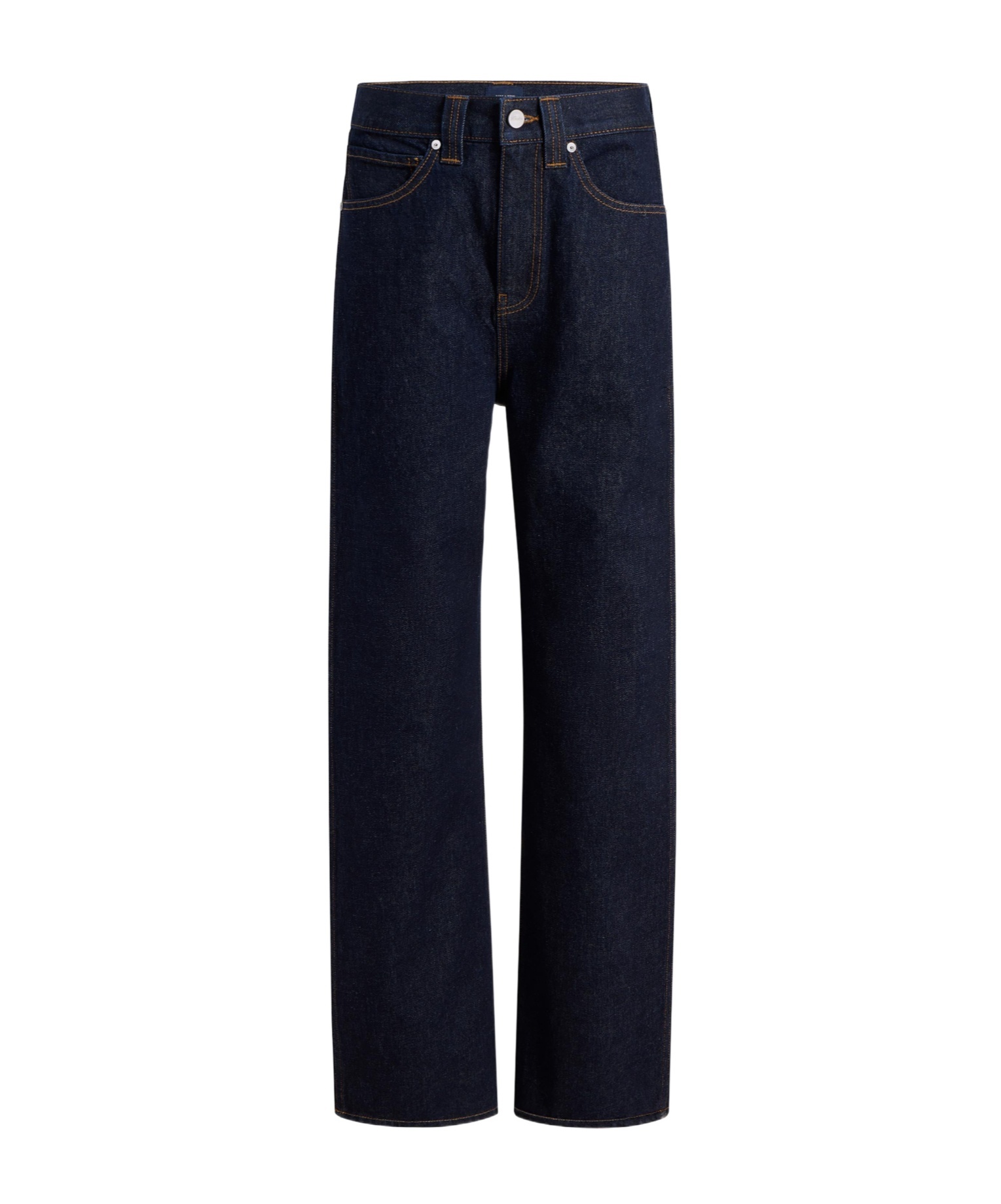 Khaite Bonnie Straight-leg Cotton Denim Jeans In Blue