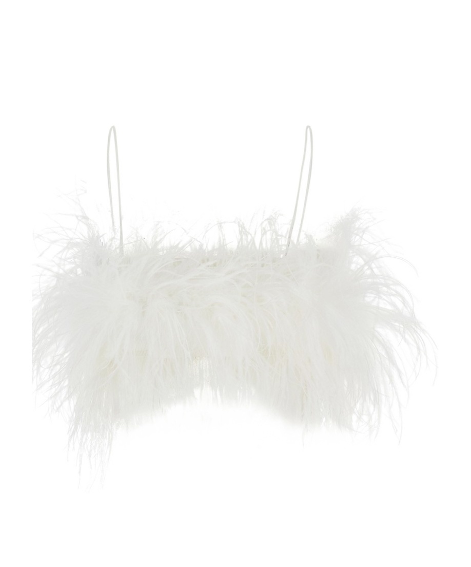 PHILOSOPHY DI LORENZO SERAFINI FEATHER VEST