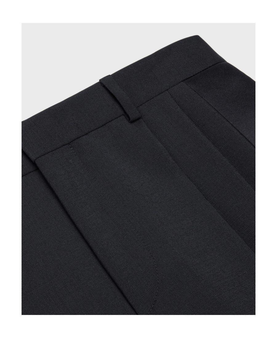 Celine Jude Wool And Mohair Dress Trousers In Black