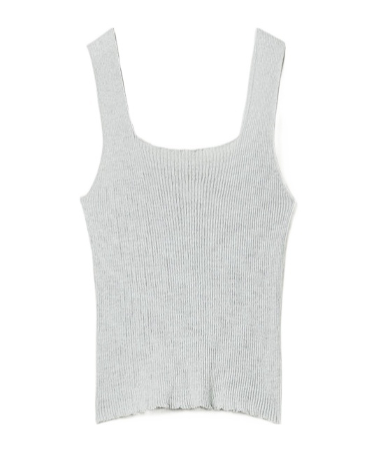 Twinset Ribbed-knit Tank Top