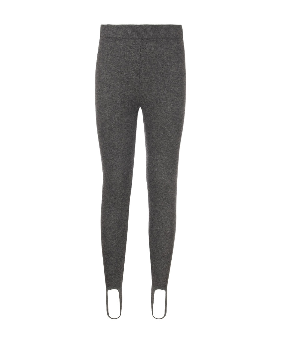 Sportmax Wool Leggings In Gray