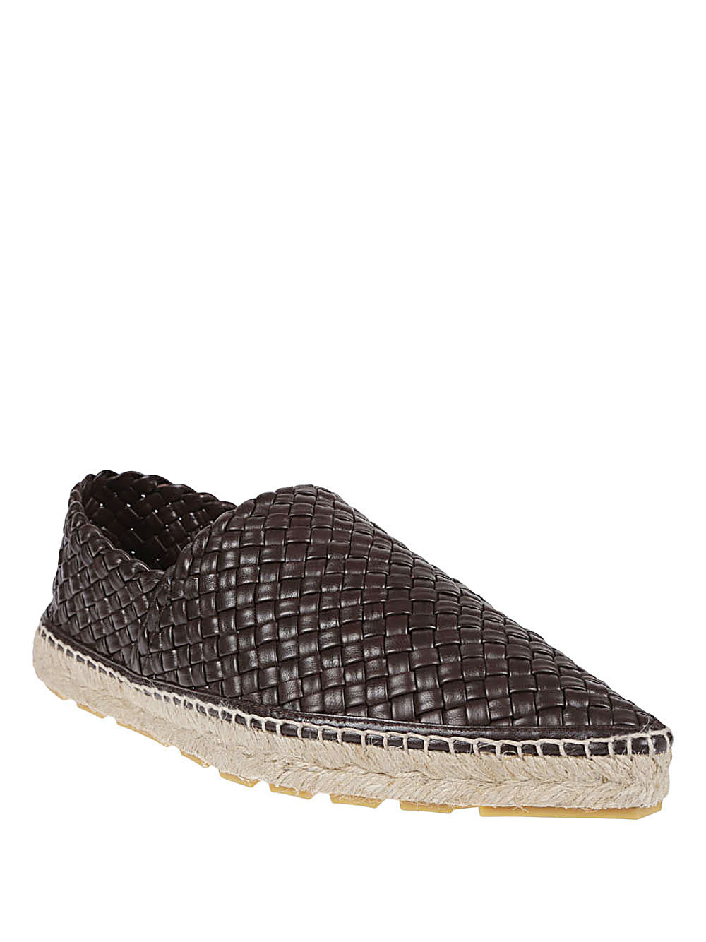 Bottega Veneta Round Head Low-cut Skate Shoes In Black