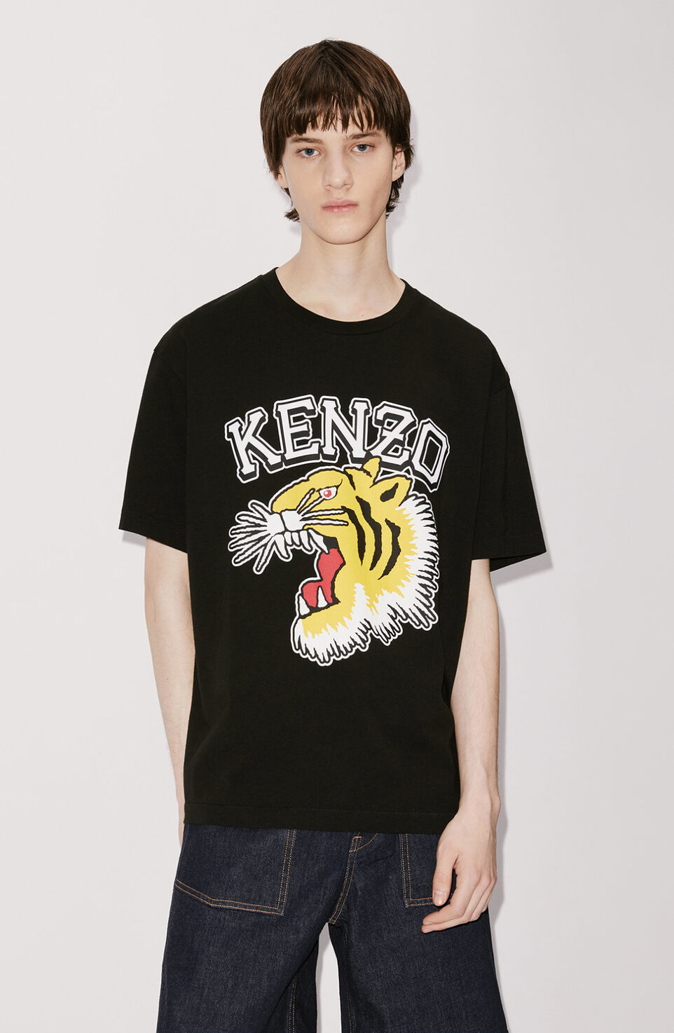 Kenzo Short-sleeved T-shirt In Black