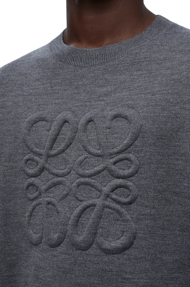 LOEWE ANAGRAM SWEATER IN WOOL