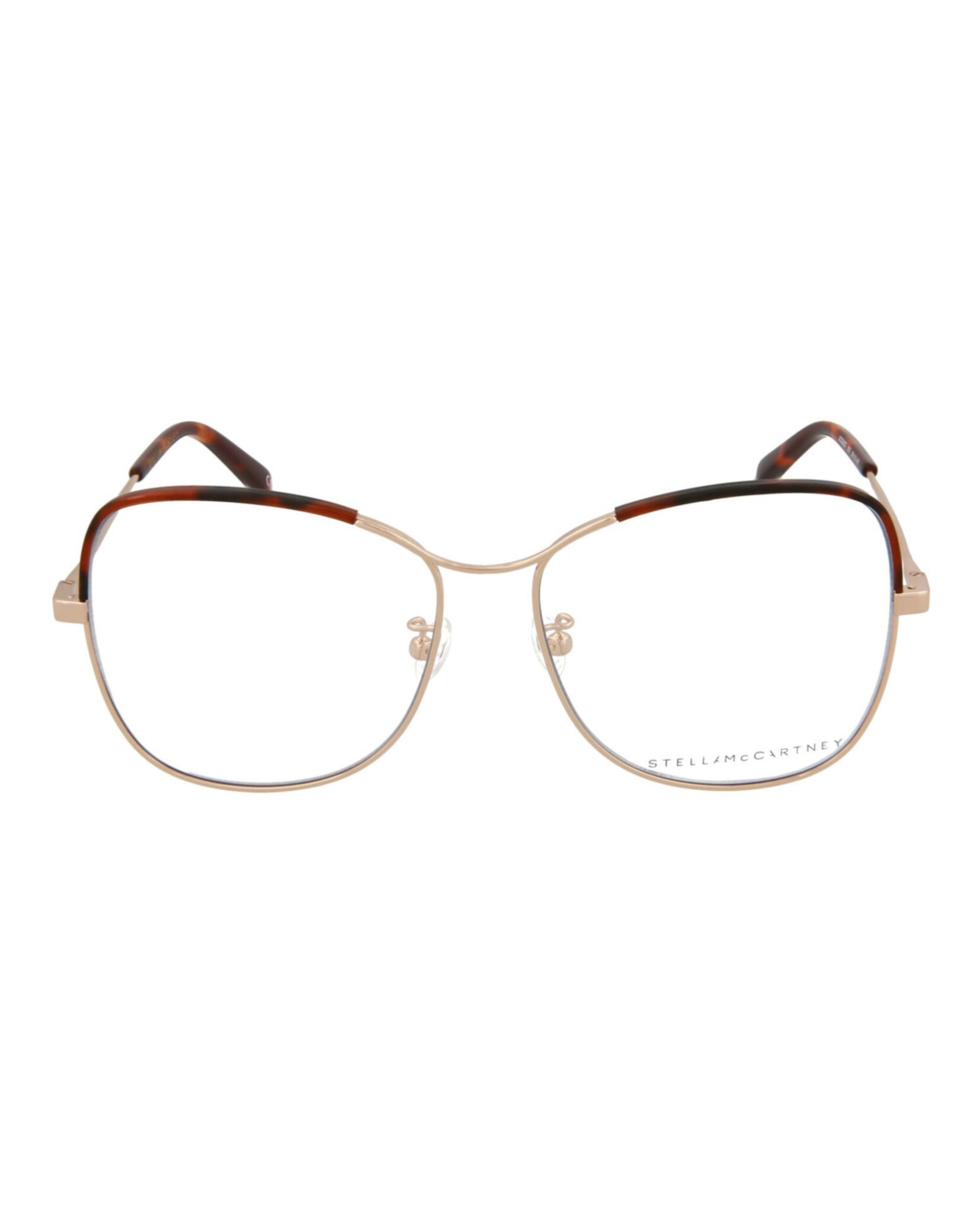 Stella Mccartney Circular Flat Mirror In Nude